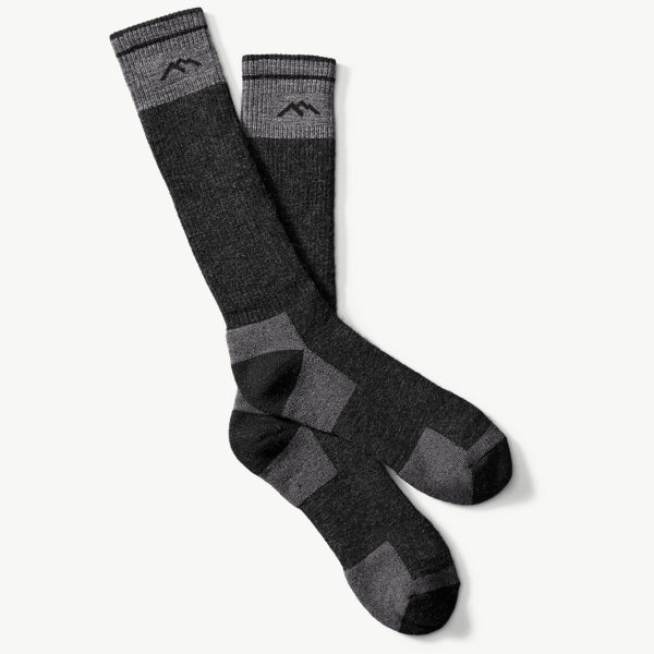 Darn Tough Hunt Full Cushion-Over Calf - Charcoal