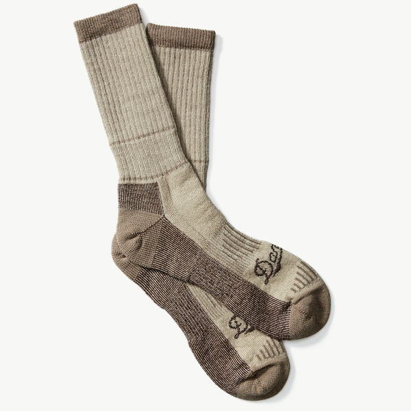 Hunting Socks-Midweight Crew - Brown Heather