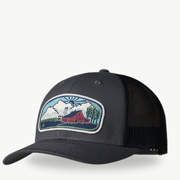 LaCrosse Farm Scene Trucker