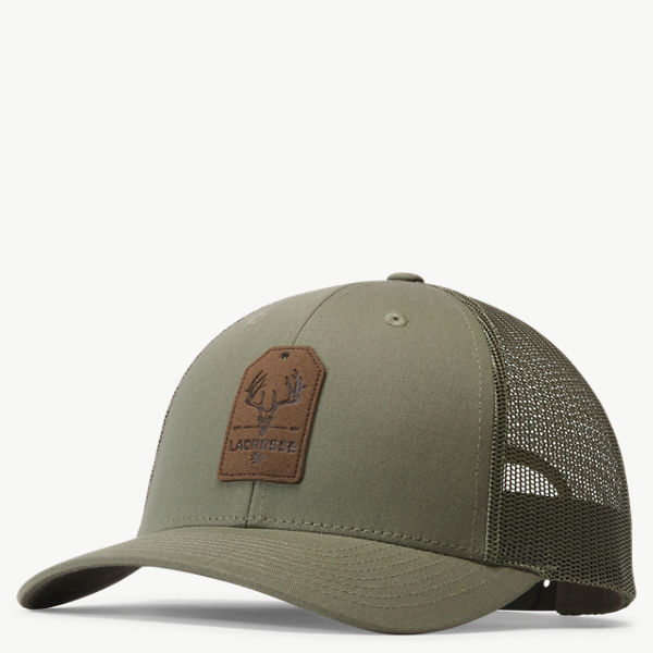 LaCrosse Whitetail Leather Patch Trucker Loden