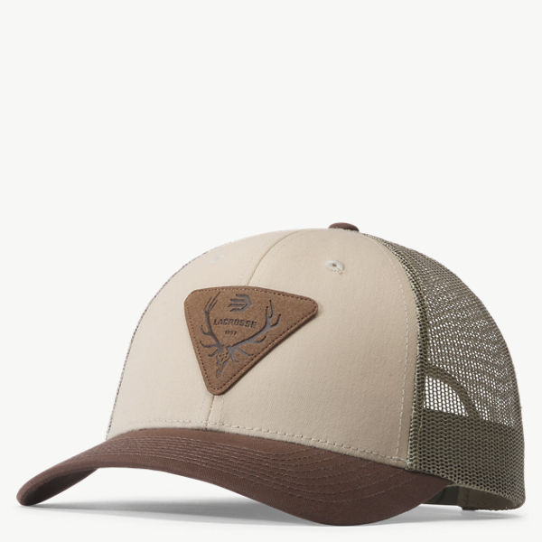 LaCrosse Elk Leather Patch Trucker Tan/Brown