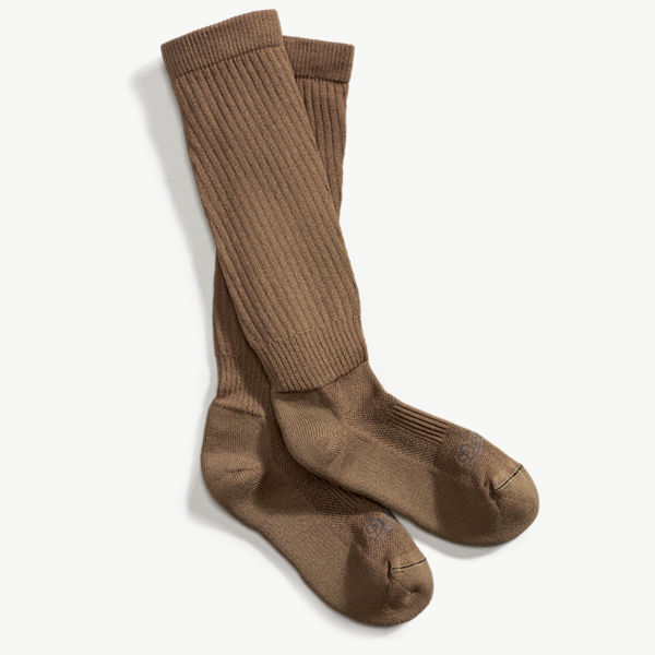 Hot Weather TFX Socks-Lightweight Over Calf - Coyote Brown