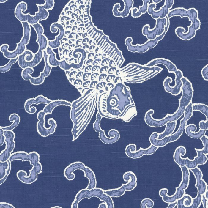 Royal Blue Koi Fish Fabric Play Koi Marlin Loom Decor