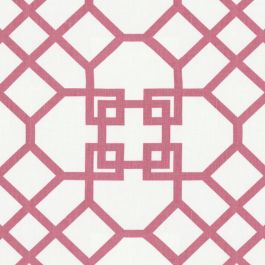Asian Green Trellis Fabric Xu Garden Veridian Loom Decor