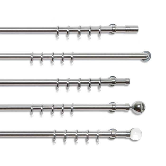 Custom Size Curtain Rods And Drapery Hardware Loom Decor
