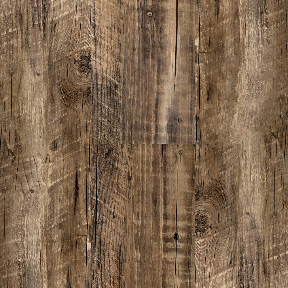 3mm Rustic Reclaimed Oak Click Resilient Vinyl - Tranquility | Lumber ...