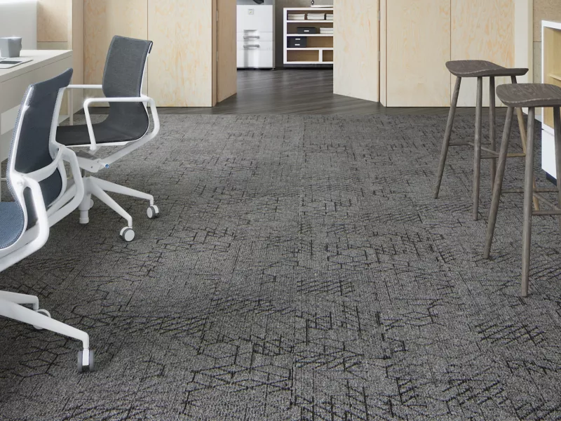 Visual Edge - Angled Perception - Carpet Tile