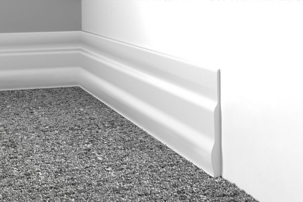 Elemental Edges - Tapered Wave 4.5 - Architectural Wall Base - Accessories