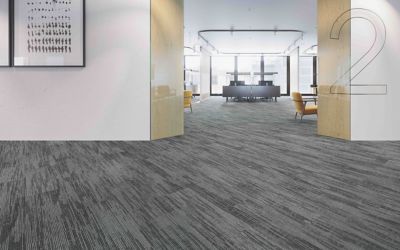 Infinite Impact - 949, Polished Pewter - Carpet Tile