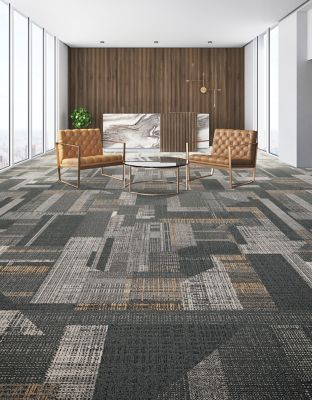 Urban Shores - Gridded Channel (12CB895L) - Broadloom
