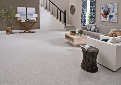SmartStrand Silk Carpet in White Linen - Mohawk Flooring