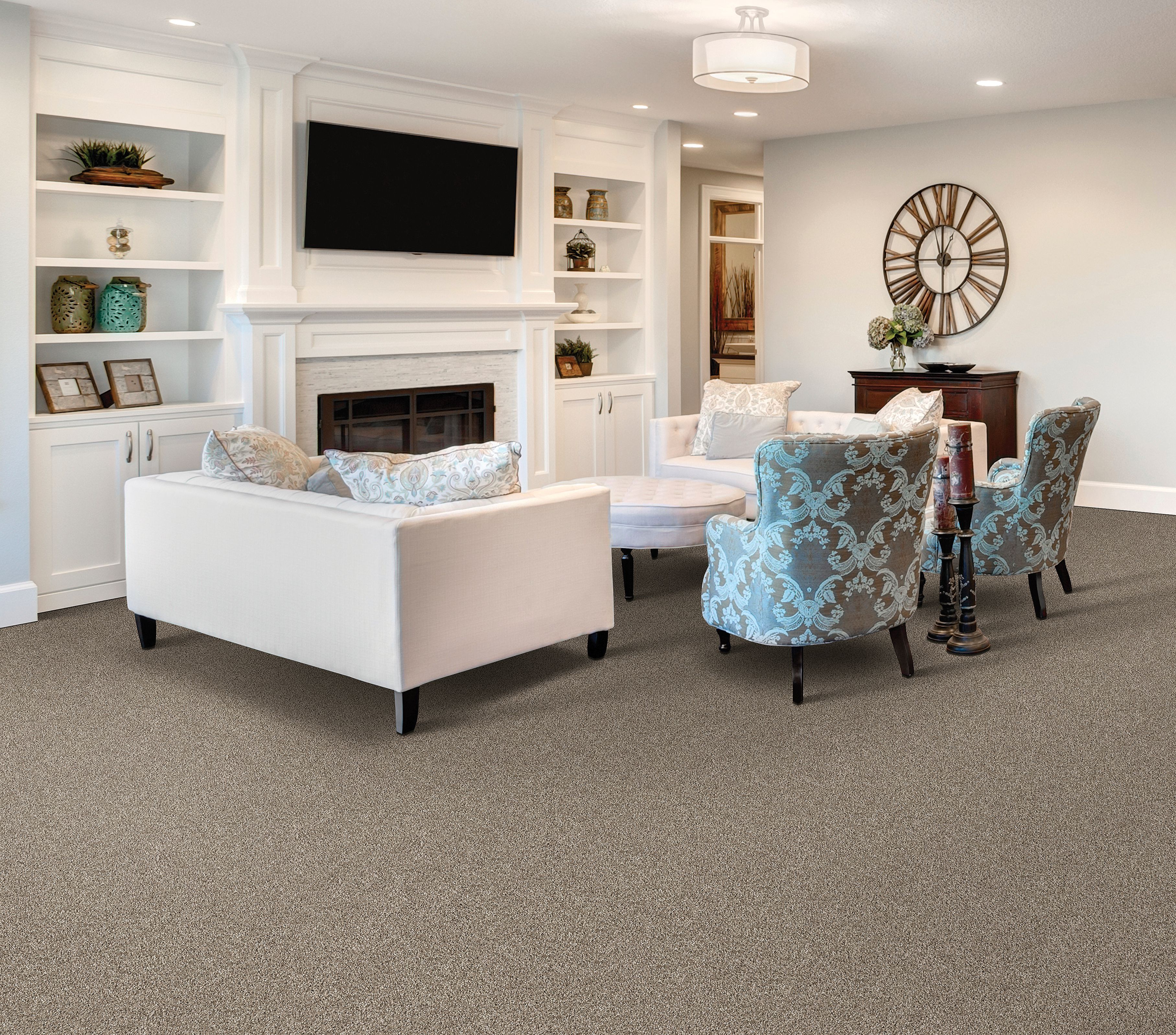 SmartStrand Silk Carpet in Raffia Basket - Mohawk Flooring