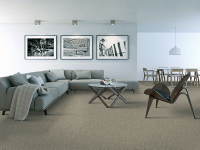 SmartStrand Carpet in Hearth Beige - Mohawk Flooring