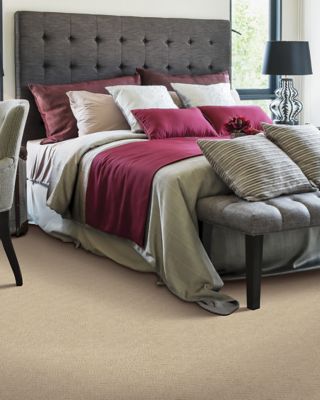 SmartStrand Silk Carpet in Hearth Beige - Mohawk Flooring