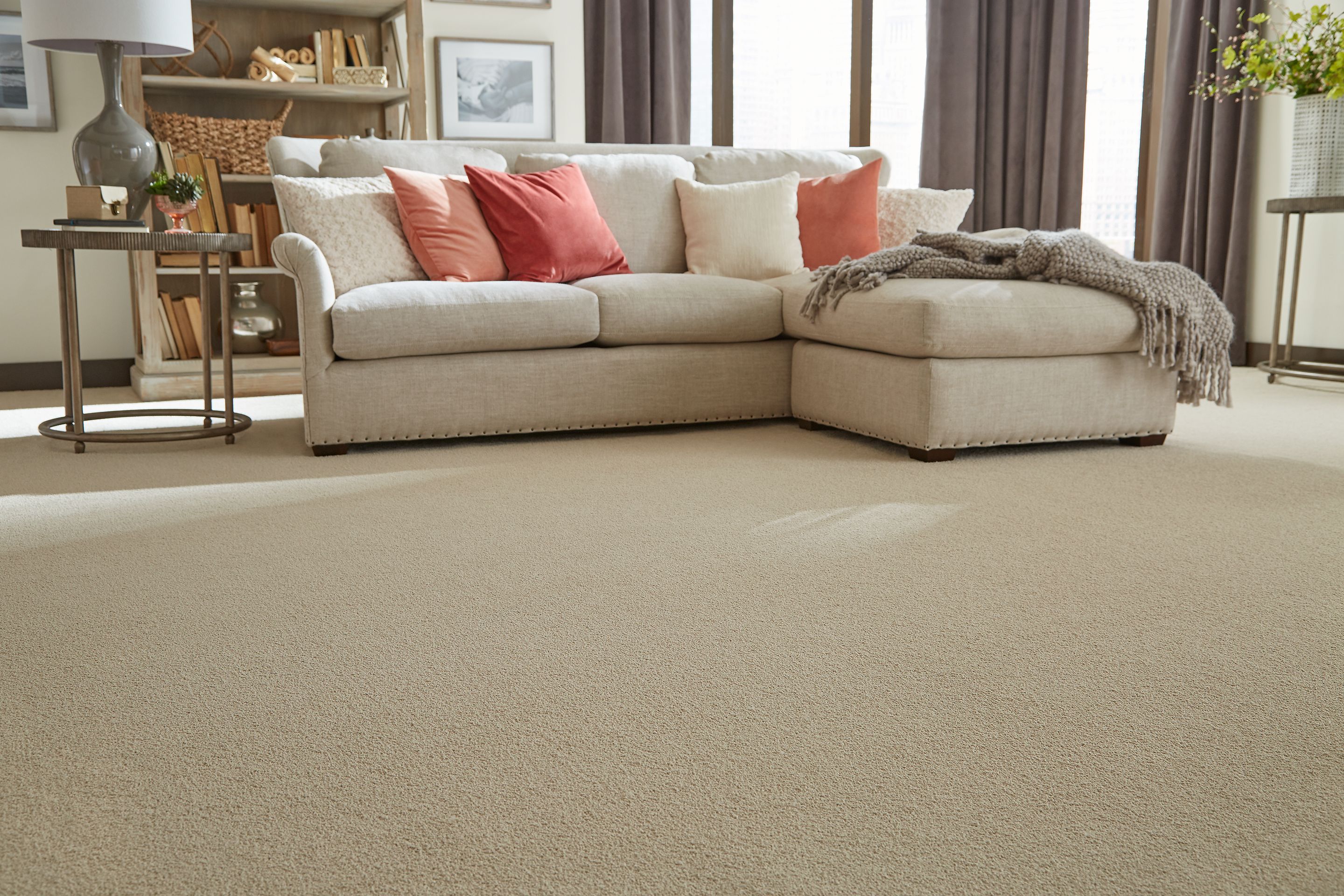 SmartStrand Silk Carpet in Opulent Grey - Mohawk Flooring