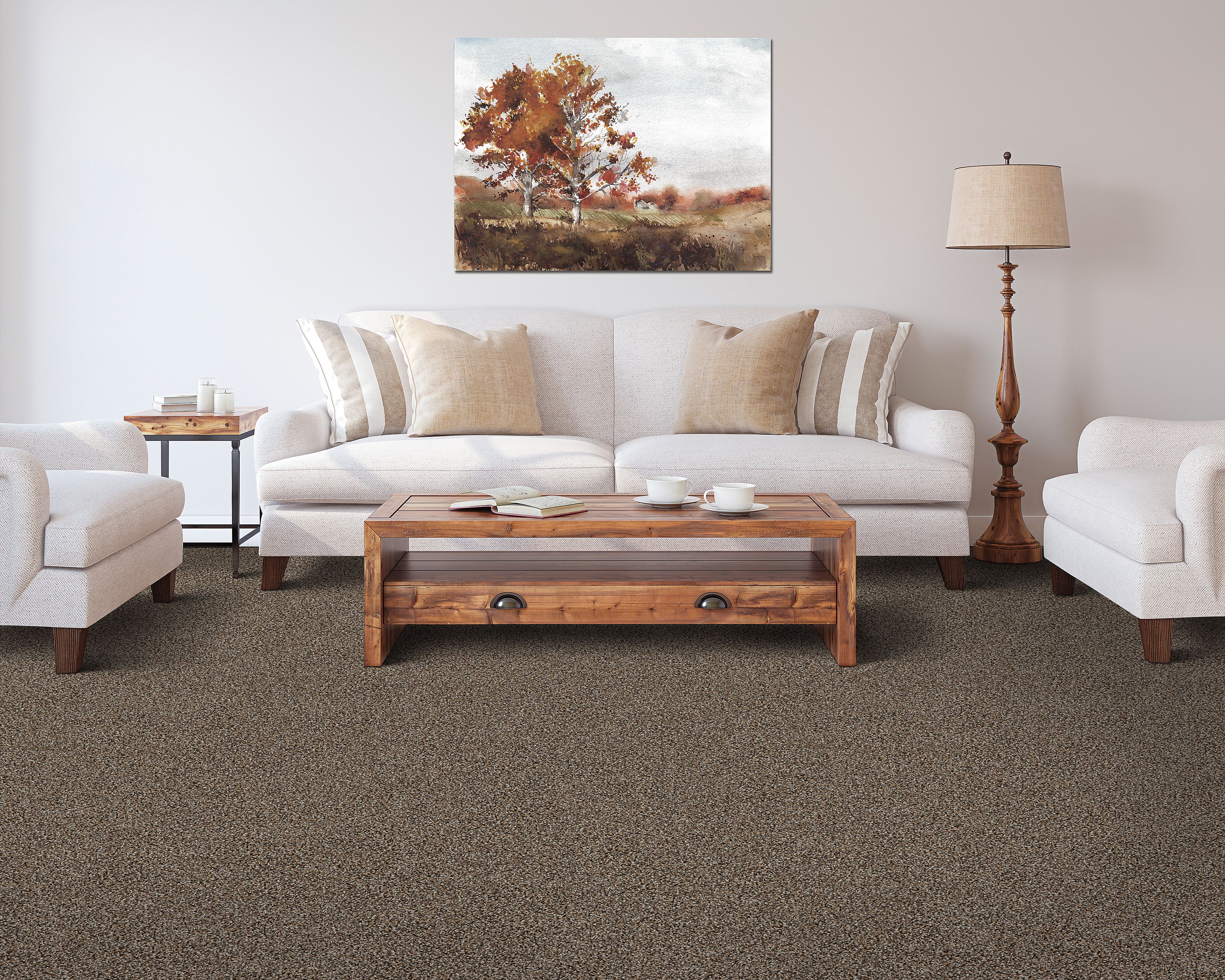 Color Fusion I, Rum Cream, Carpet | Mohawk Flooring
