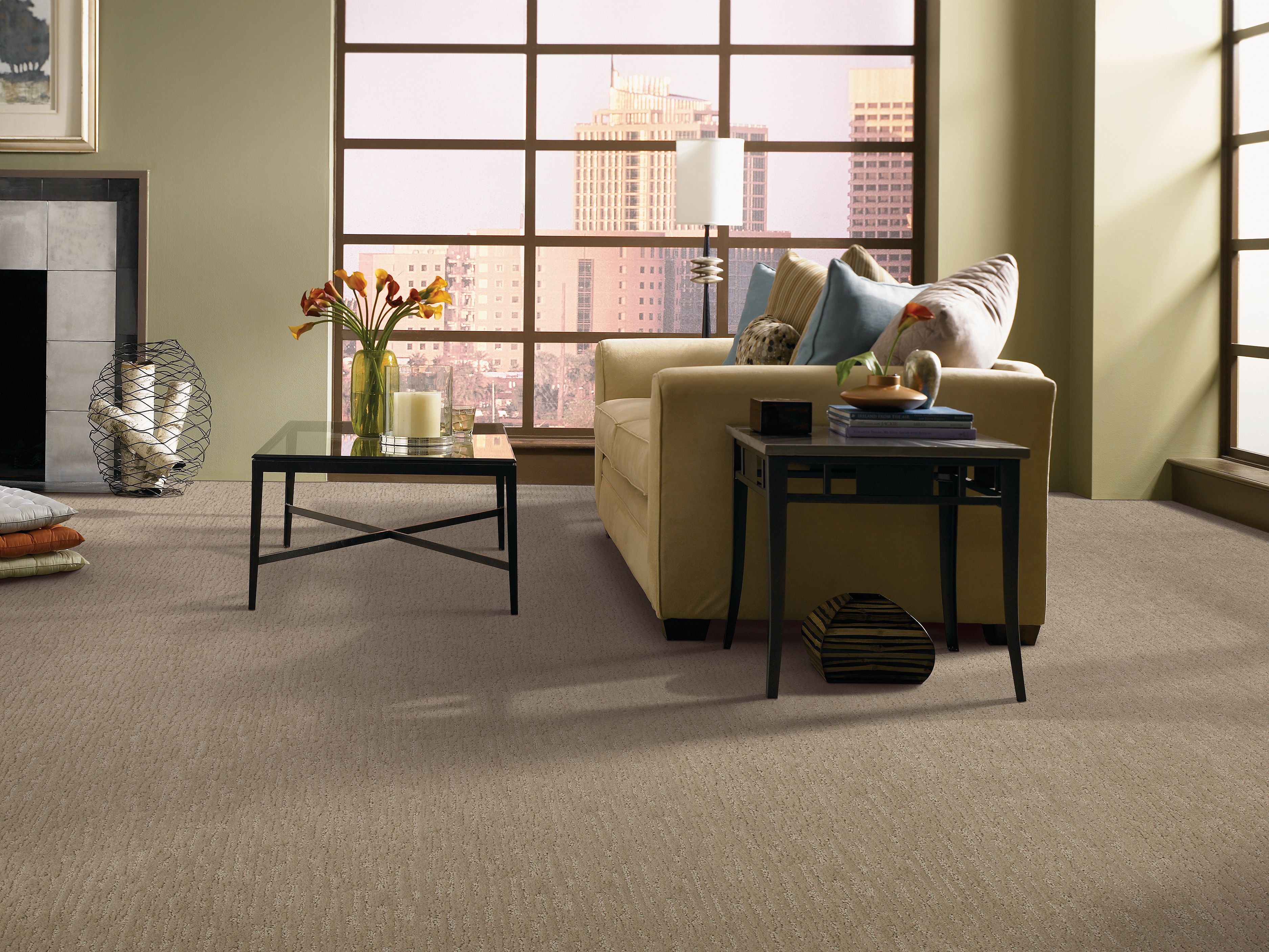 Downtown Spirit II, French Vanilla, Carpet | Mohawk Flooring