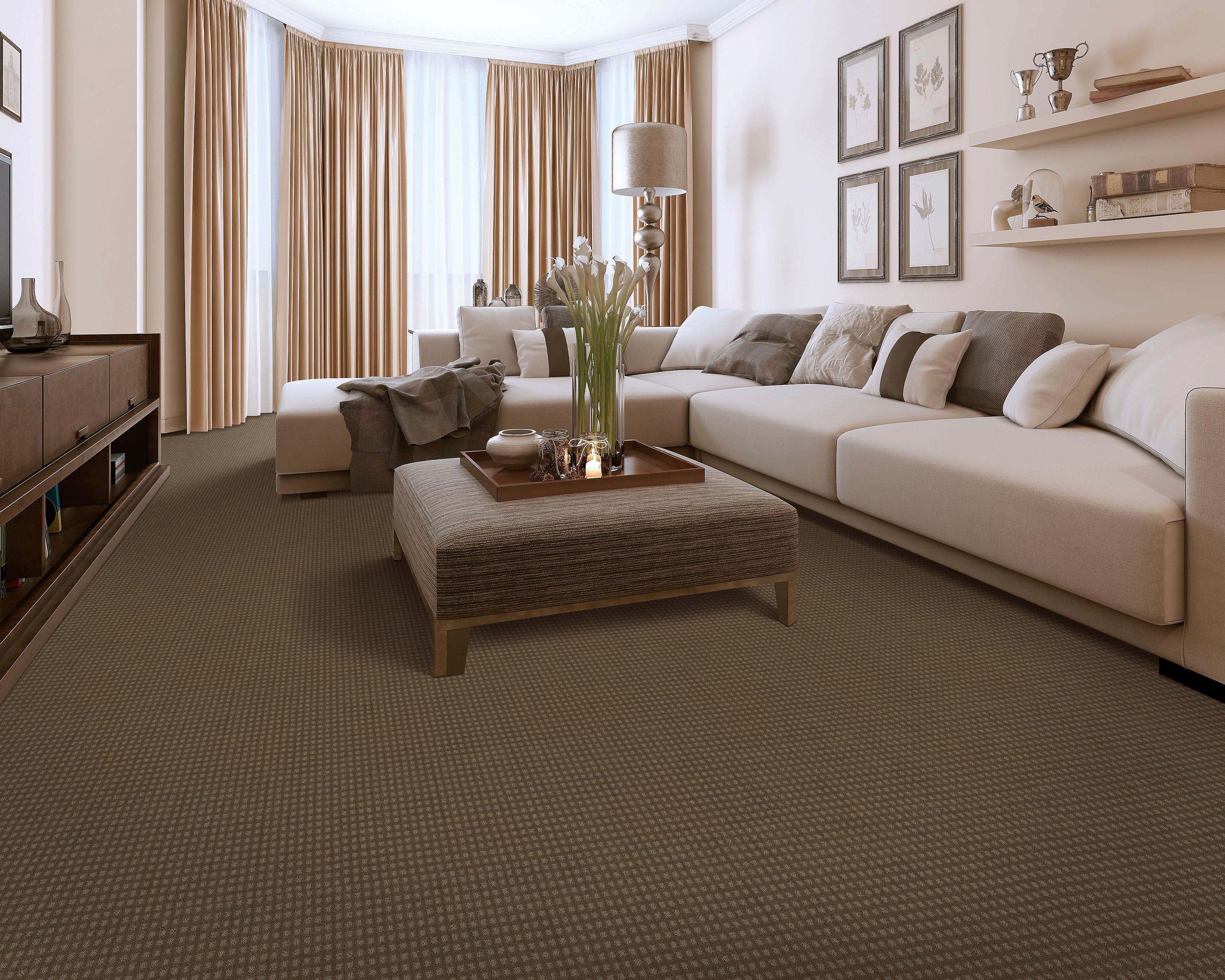 SmartStrand Carpet in Soft Ash - Mohawk Flooring