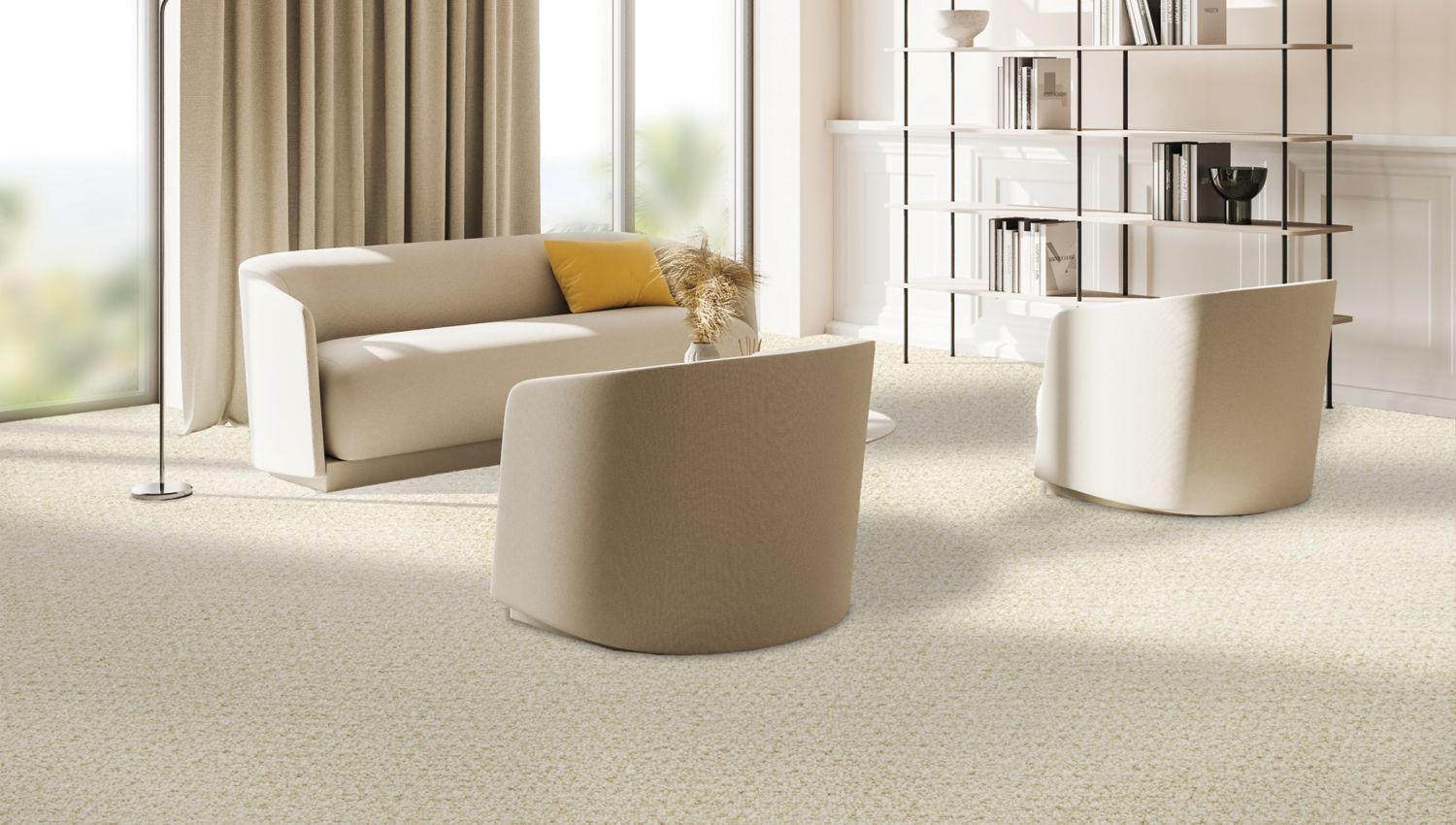 Shop Karastan Refined Glamour Greystone 43729-9974 Carpet