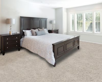 SmartStrand Silk Carpet in Ice Fox - Mohawk Flooring