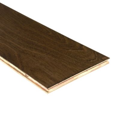 mohawk weatherby tobacco birch Wimbley 3/8" Thick x 5" Wide x Varying Length Engineered Hardwood Flooring & Reviews Available in rich Berry Birch Mohawk TecWood - Wallingford Birch