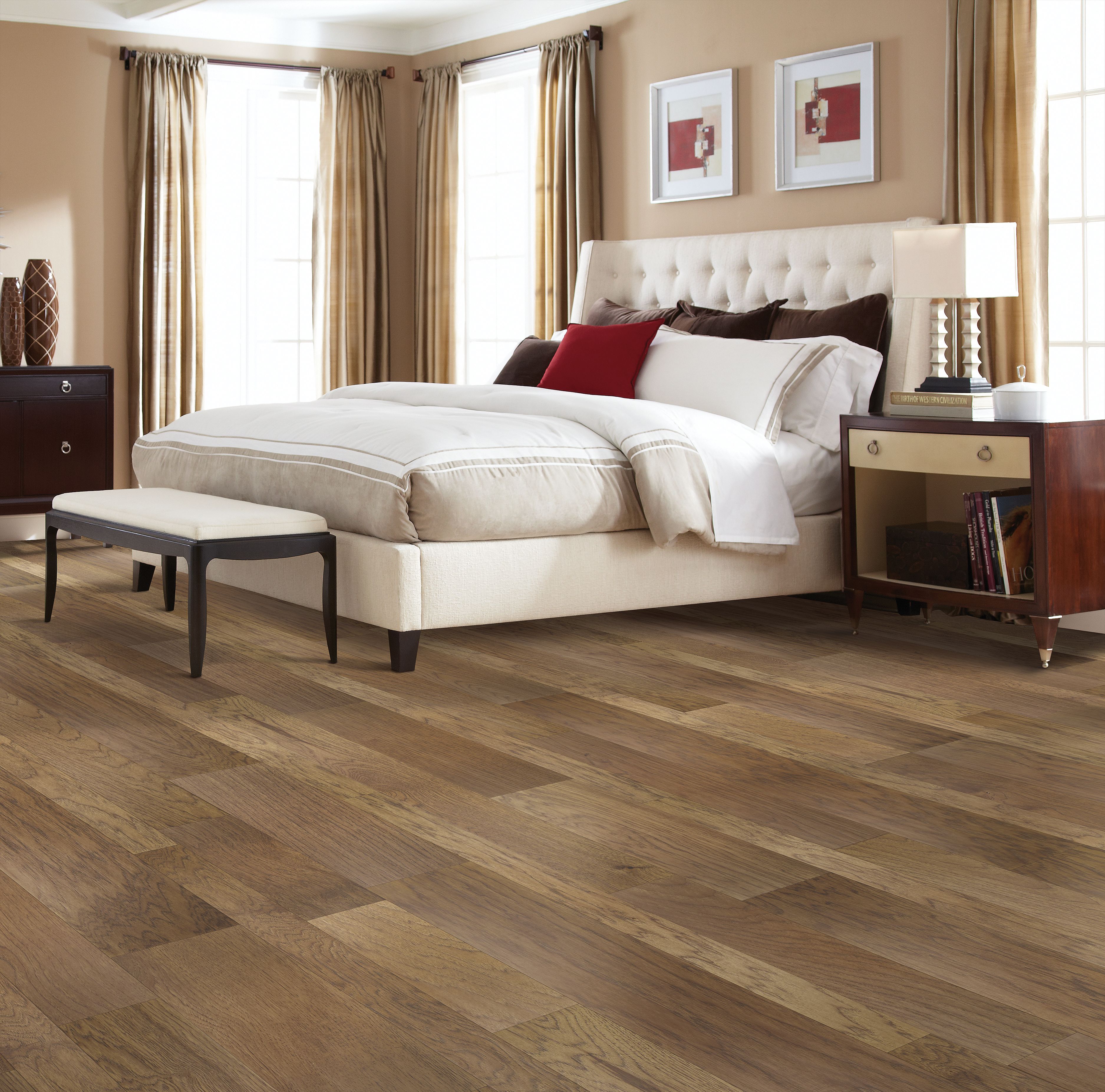 Weathered Portrait, Sepia Hickory, Engineered Wood | Mohawk Flooring