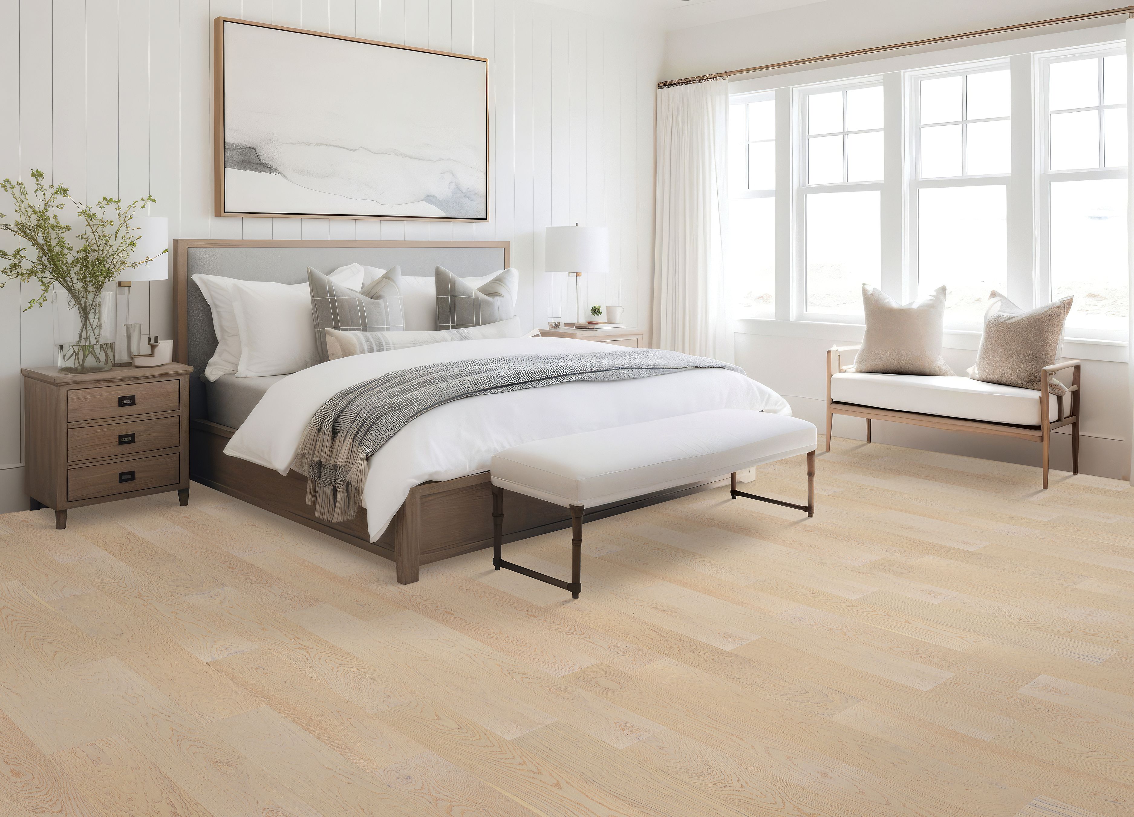 Coastal Couture Plus, Beachwood Oak, Engineered Wood | Mohawk Flooring