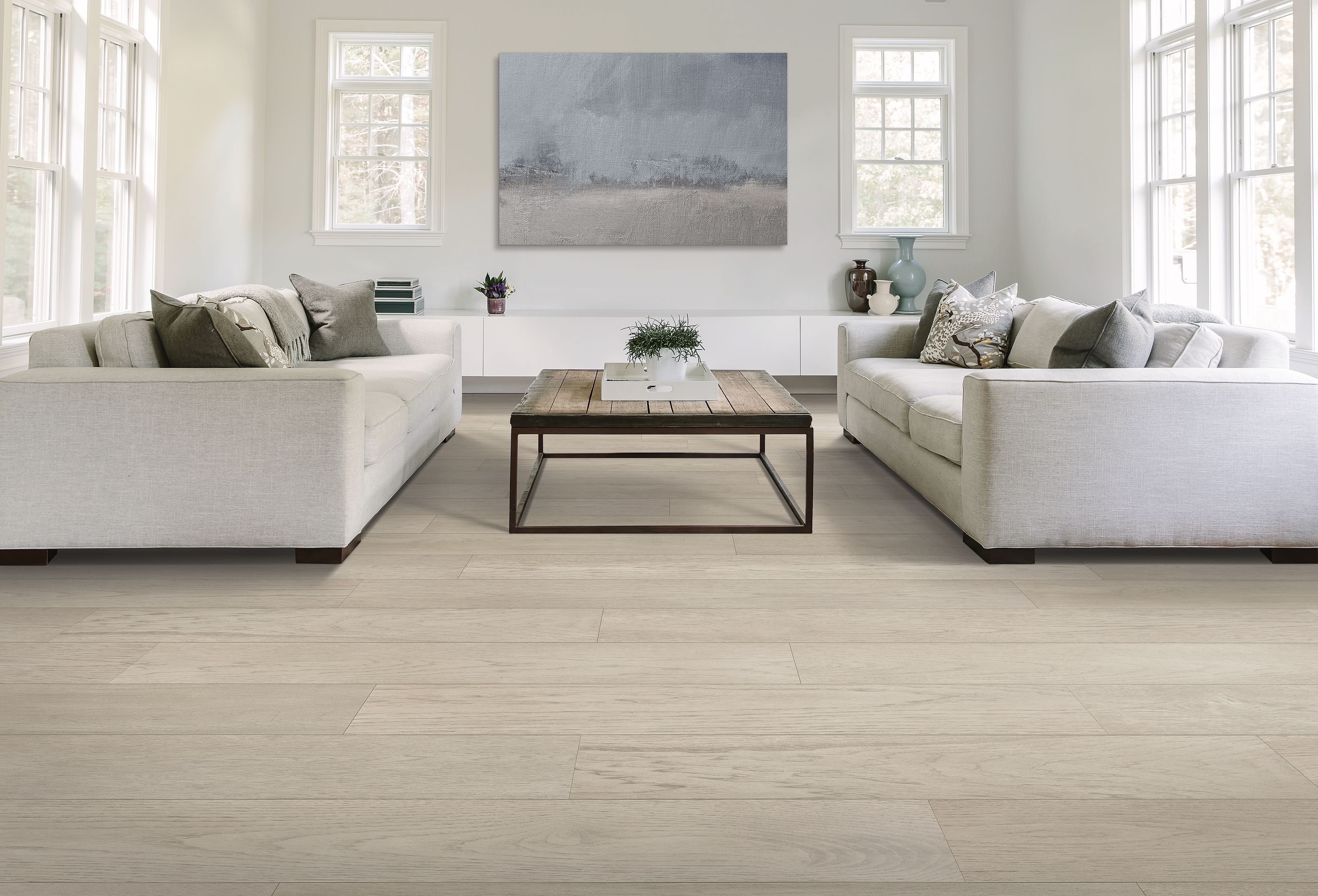 TecWood Plus Engineered Wood in Ocean Pearl Hickory - Mohawk Flooring