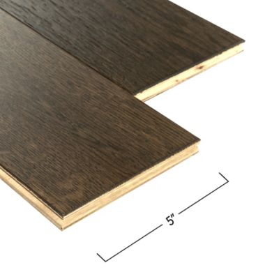マンゴーウッドオブジェ High ブラウン　2点セット TecWood Select Engineered Wood in Chocolate Truffle - Mohawk Flooring