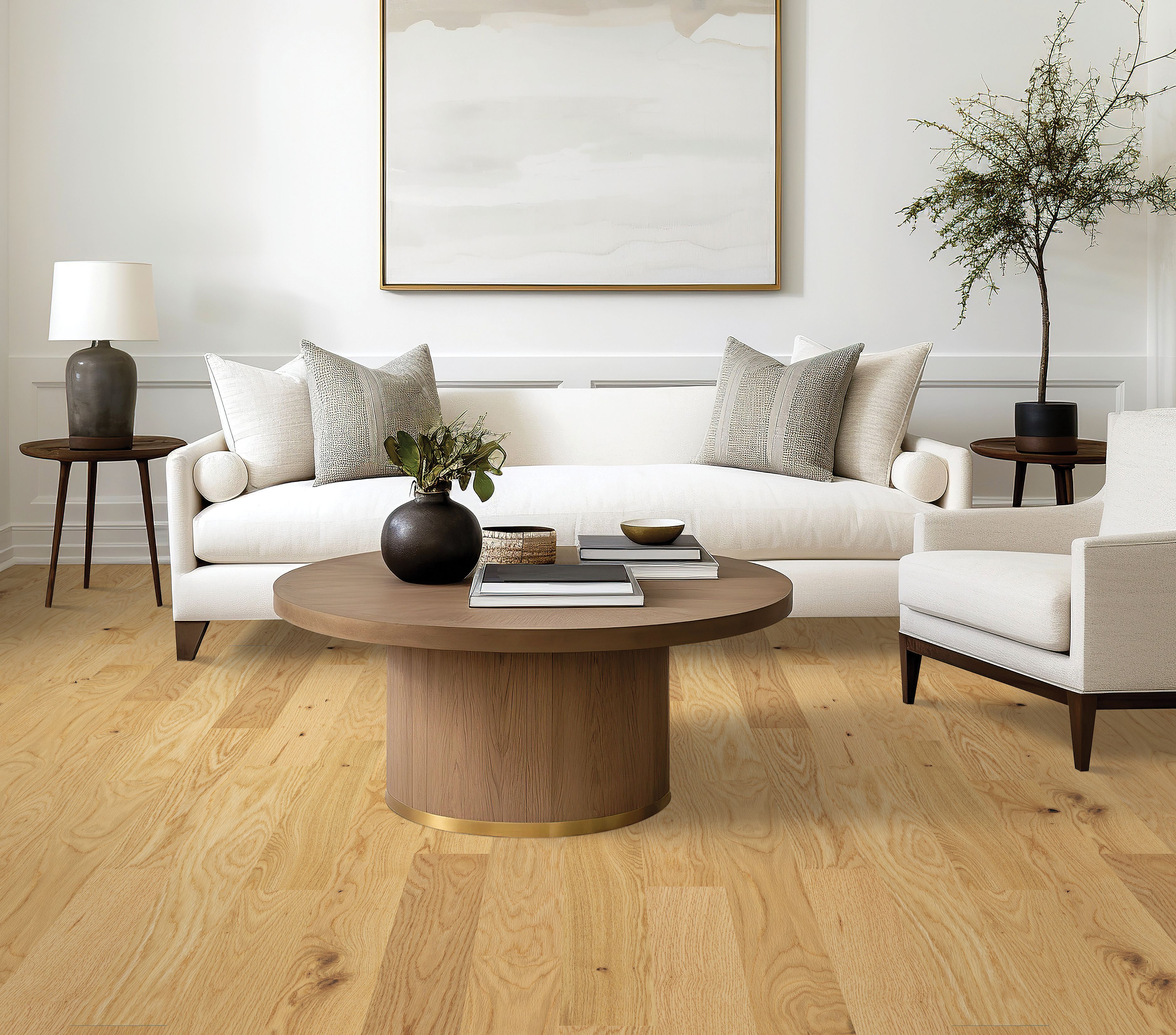 TecWood Essentials Engineered Wood in Natural Oak - Mohawk Flooring
