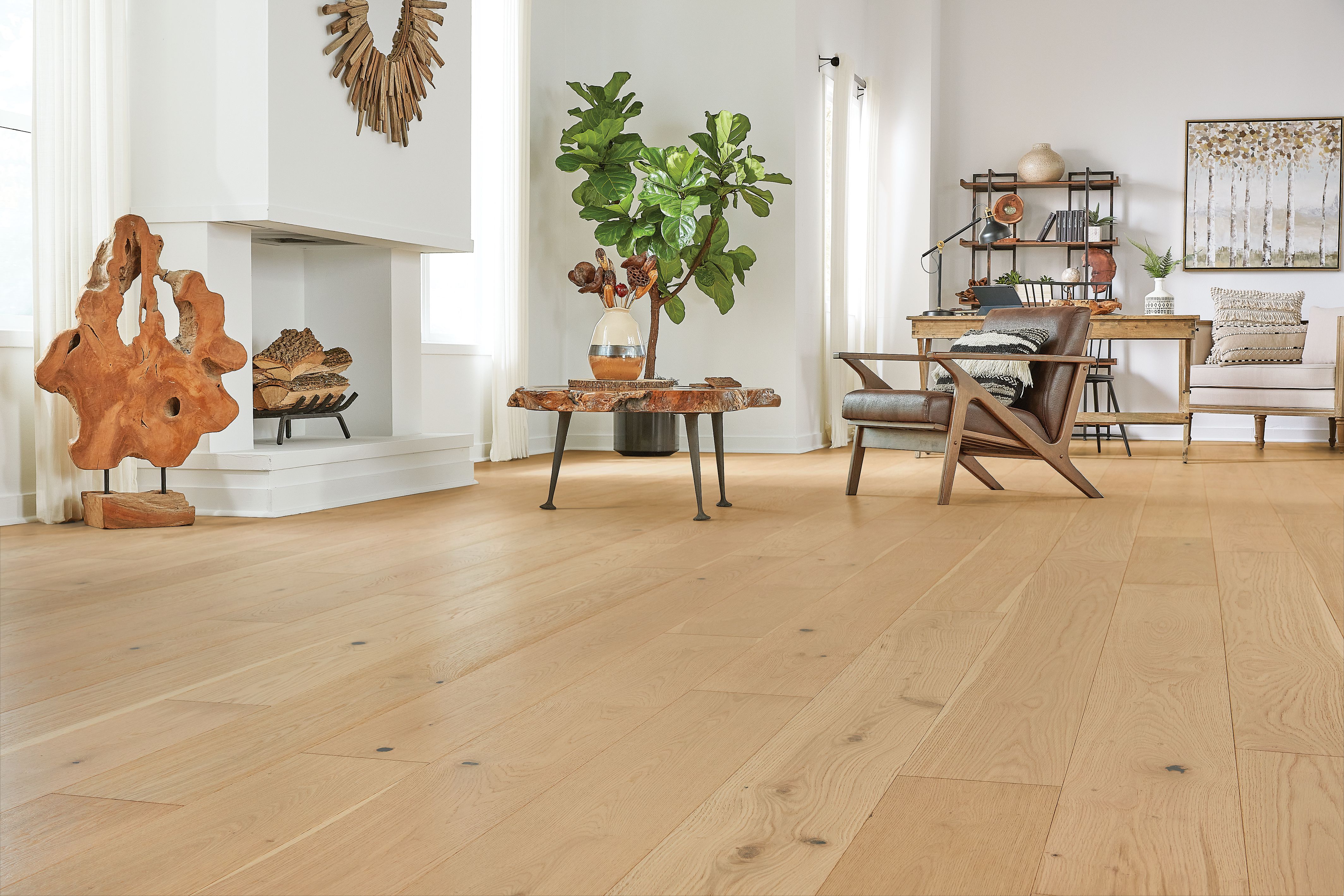 TecWood Select Engineered Wood in Natural Linen Oak - Mohawk Flooring