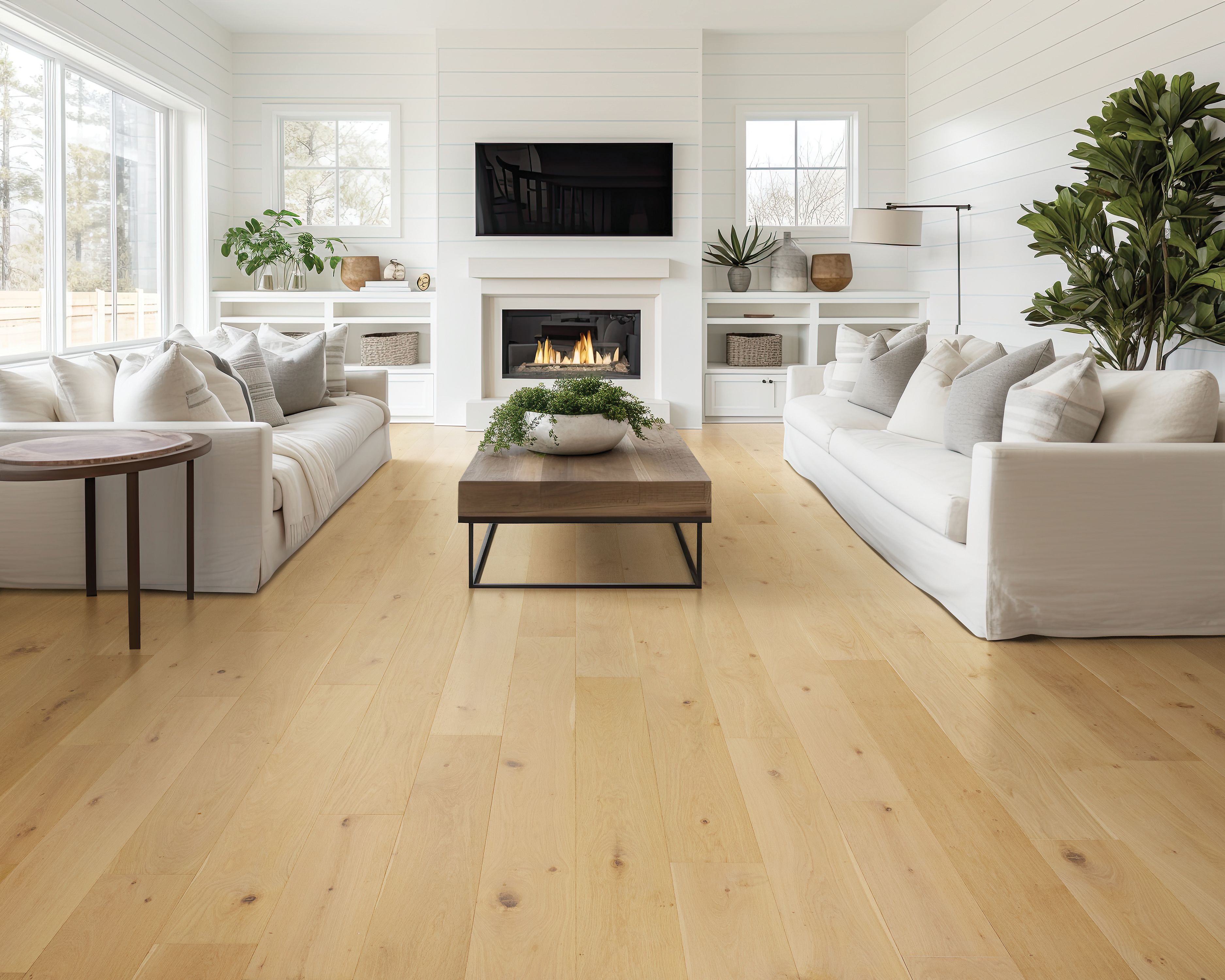 パクパクモンスター 【「Ivory」ページ】 Bowery Park, Light Cask Oak, Engineered Wood | Mohawk Flooring