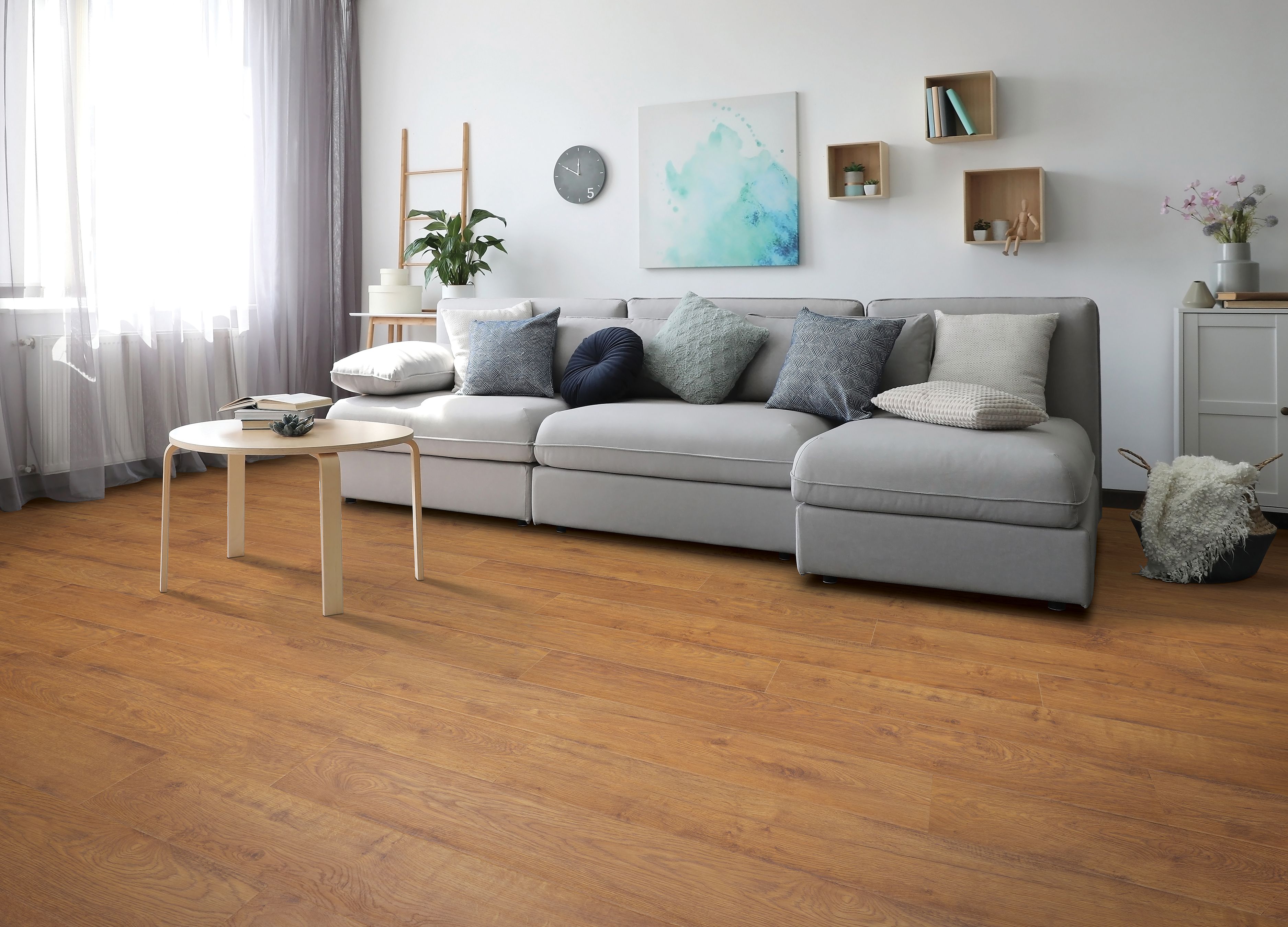 RevWood Plus Laminated Wood in Sun Dried Oak - Mohawk Flooring