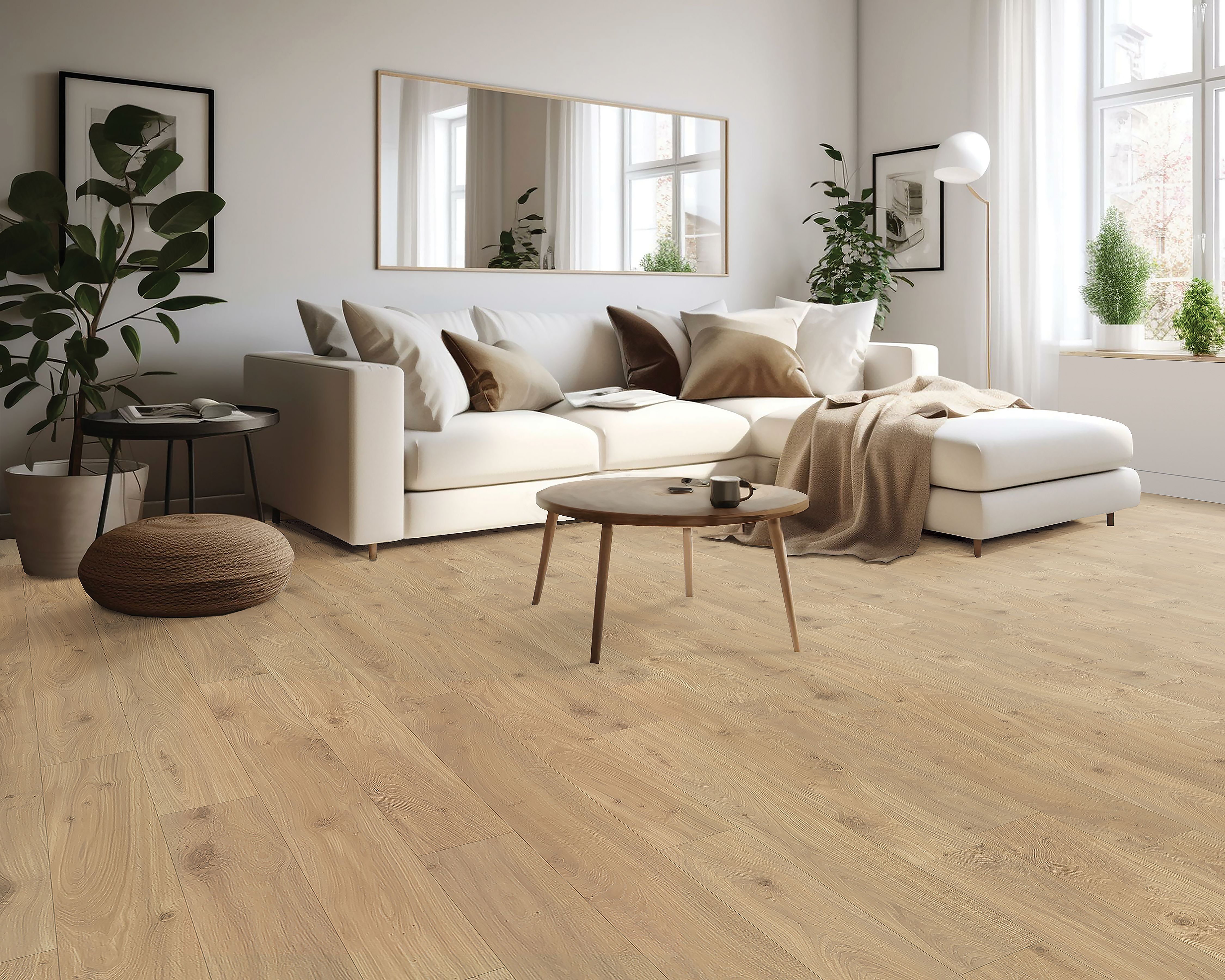 RevWood Select Laminated Wood in Beach Blonde Oak - Mohawk Flooring