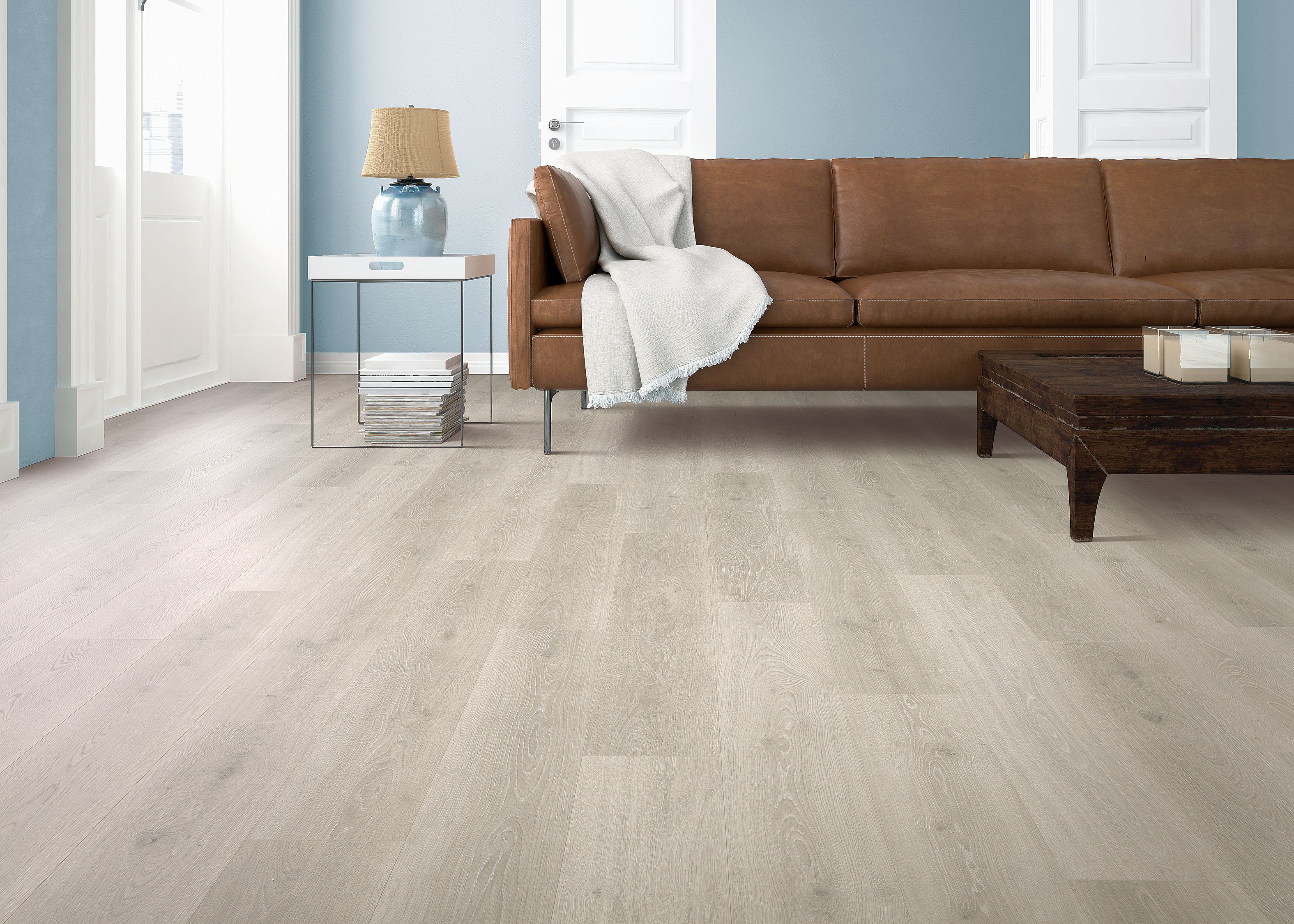 【silverwing】モイスティーヌ2 点 Boardwalk Collective, Silver Shadow, Laminated Wood | Mohawk Flooring