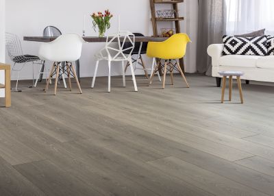 建物 RoadWalker RevWood Select Laminated Wood in Graphite - Mohawk Flooring
