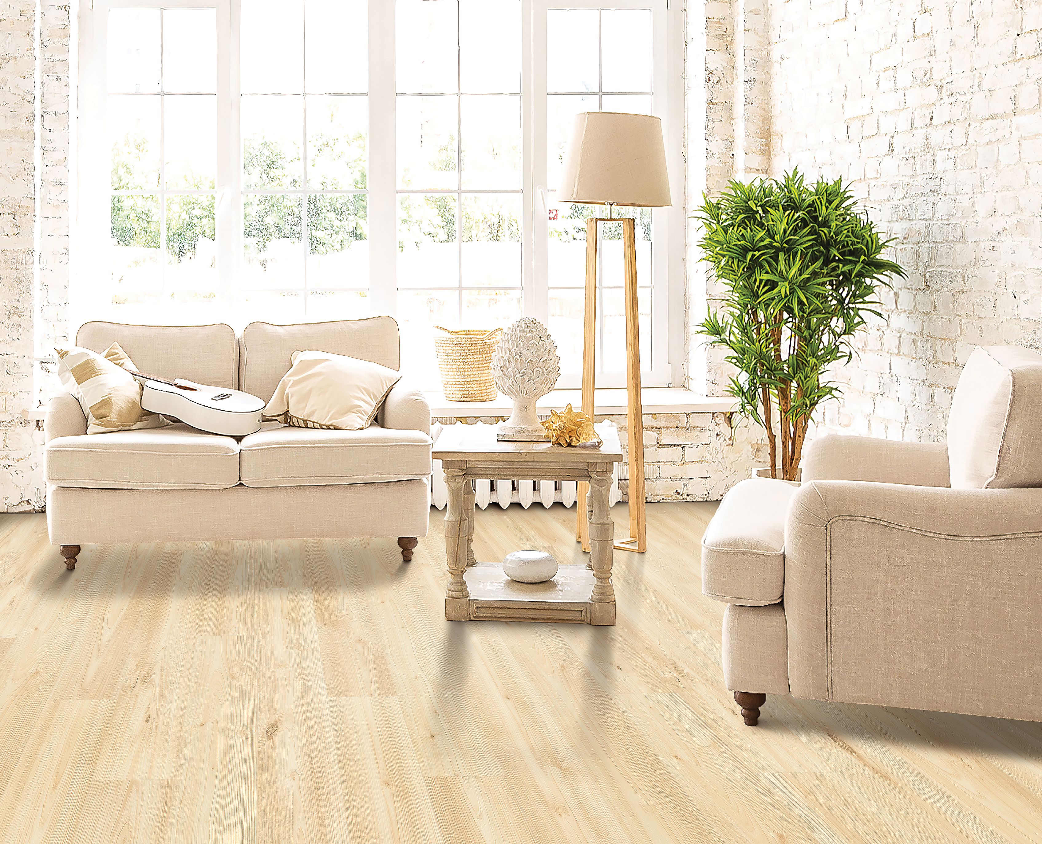 Ellenwood, Sand Chestnut, Resilient / Vinyl | Mohawk Flooring
