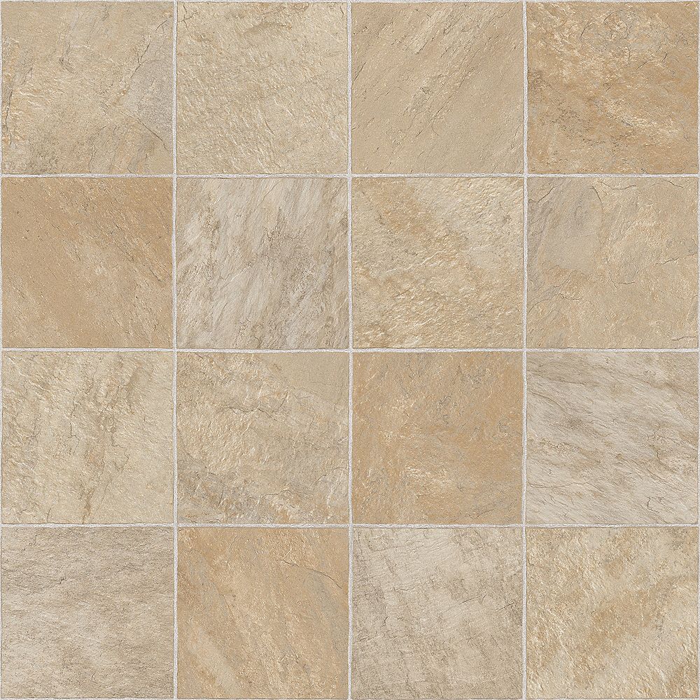 Fieldcrest, Honey Slate, Resilient / Vinyl | Mohawk Flooring