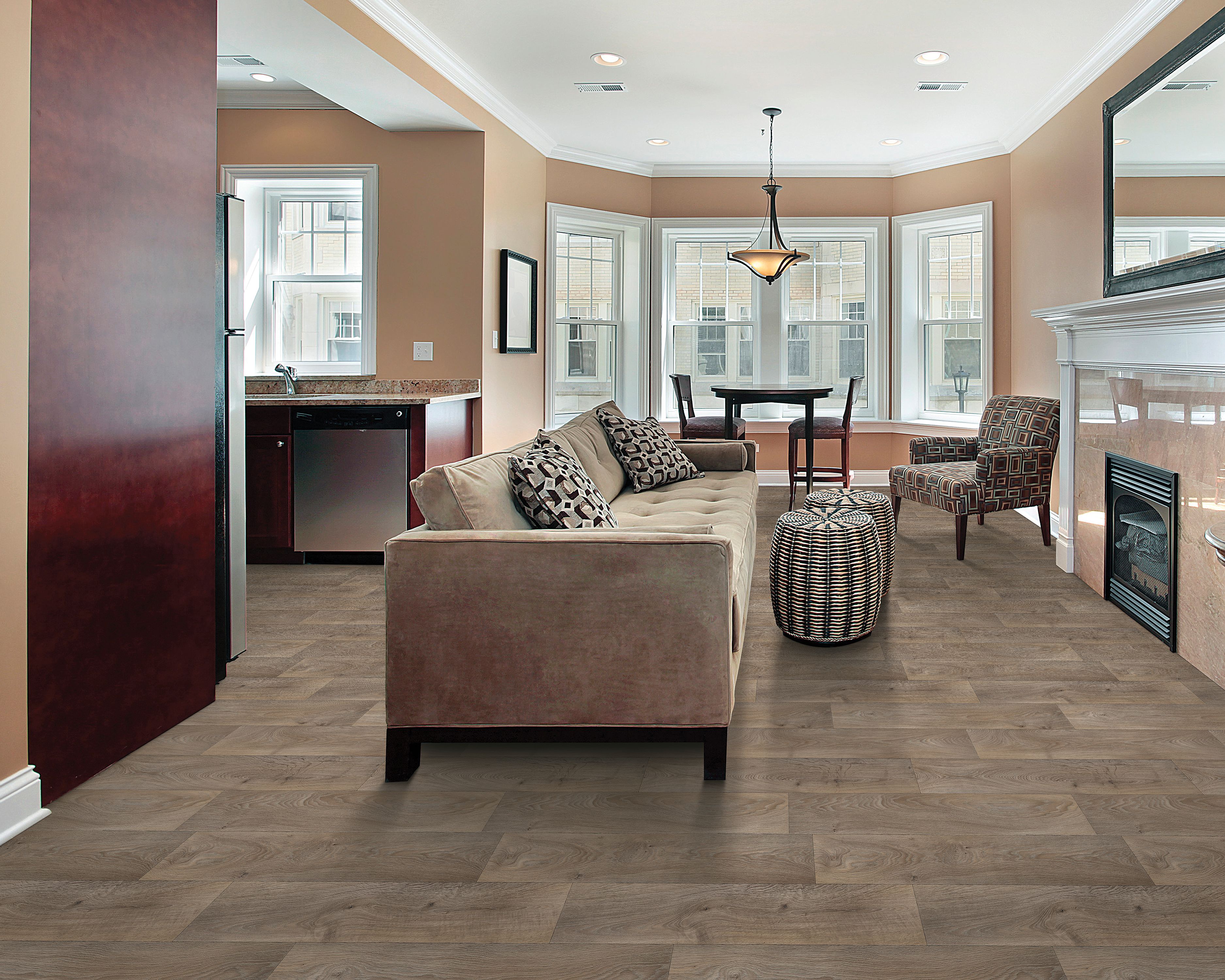 Gateway, Gentle Fawn, Resilient / Vinyl | Mohawk Flooring