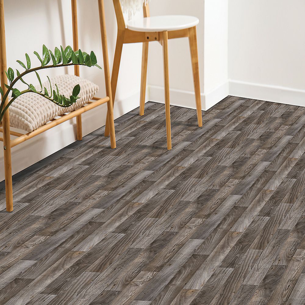 Elan Peak, Blue Metal, Resilient / Vinyl | Mohawk Flooring