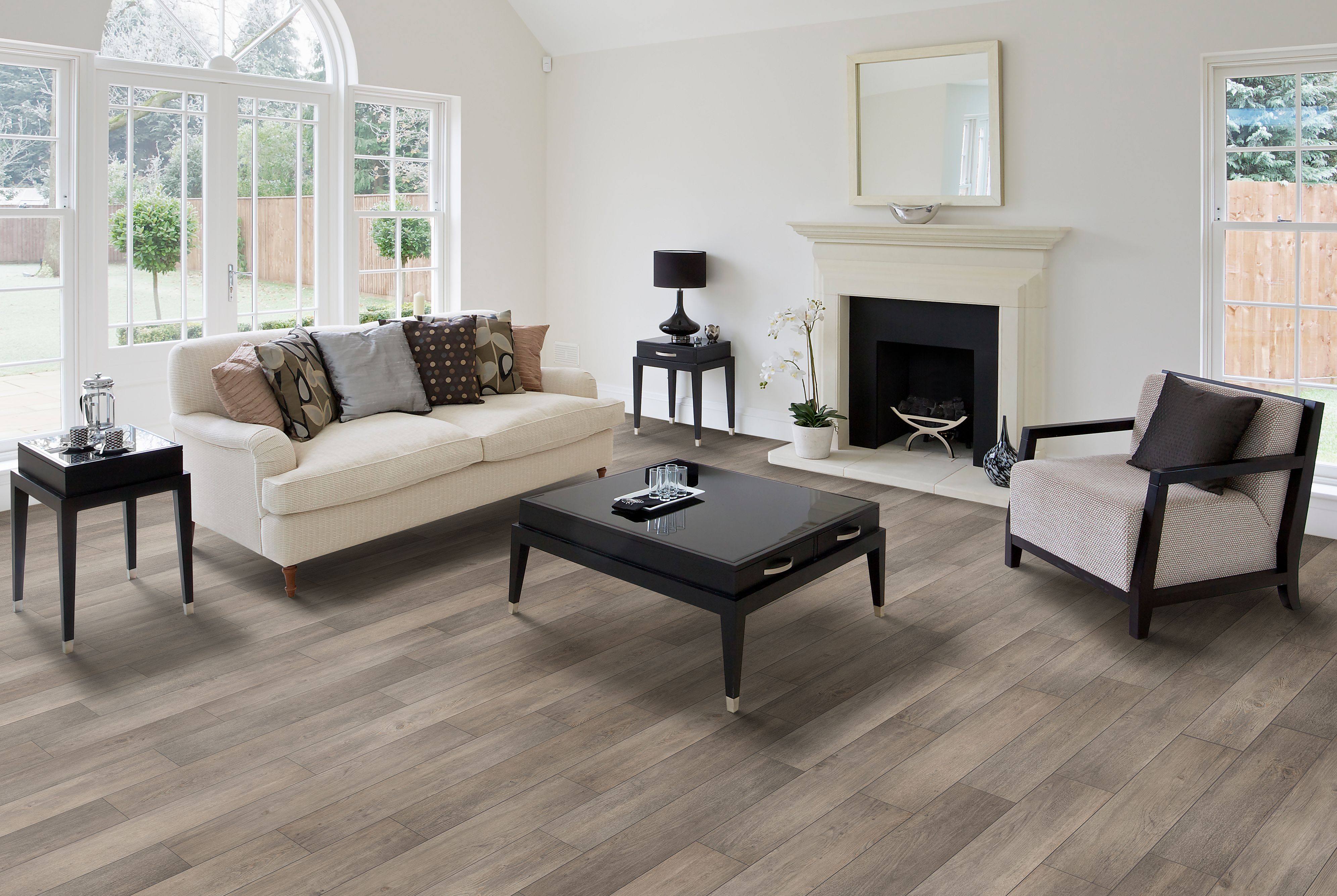 モダン スワベルチェア グレー Caldwell, Gotham Grey, Resilient / Vinyl | Mohawk Flooring