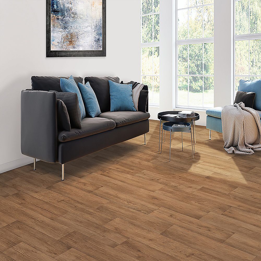 VersaTech Plus Resilient / Vinyl in Threshold Taupe - Mohawk Flooring