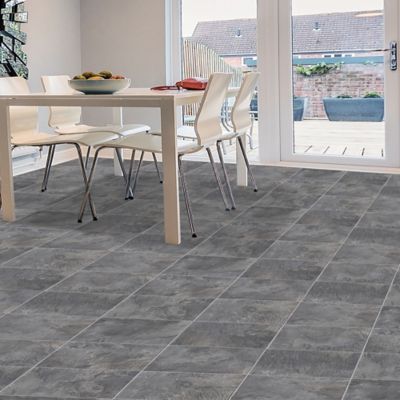 VersaTech Plus Resilient / Vinyl in Wolf Grey - Mohawk Flooring