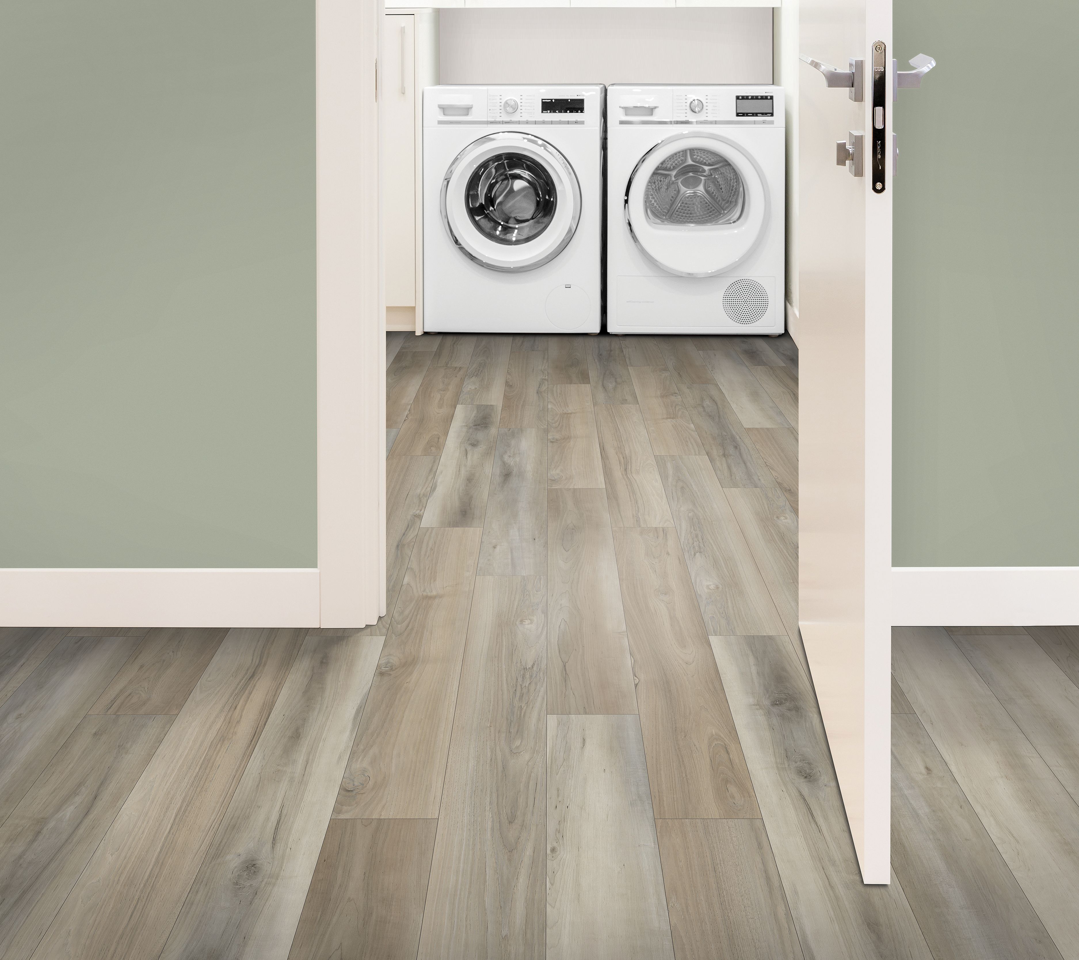 SolidTech Select Resilient / Vinyl in Cathedral Grey - Mohawk Flooring