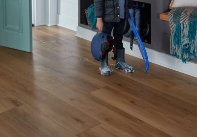 hardwood floor in a hallway