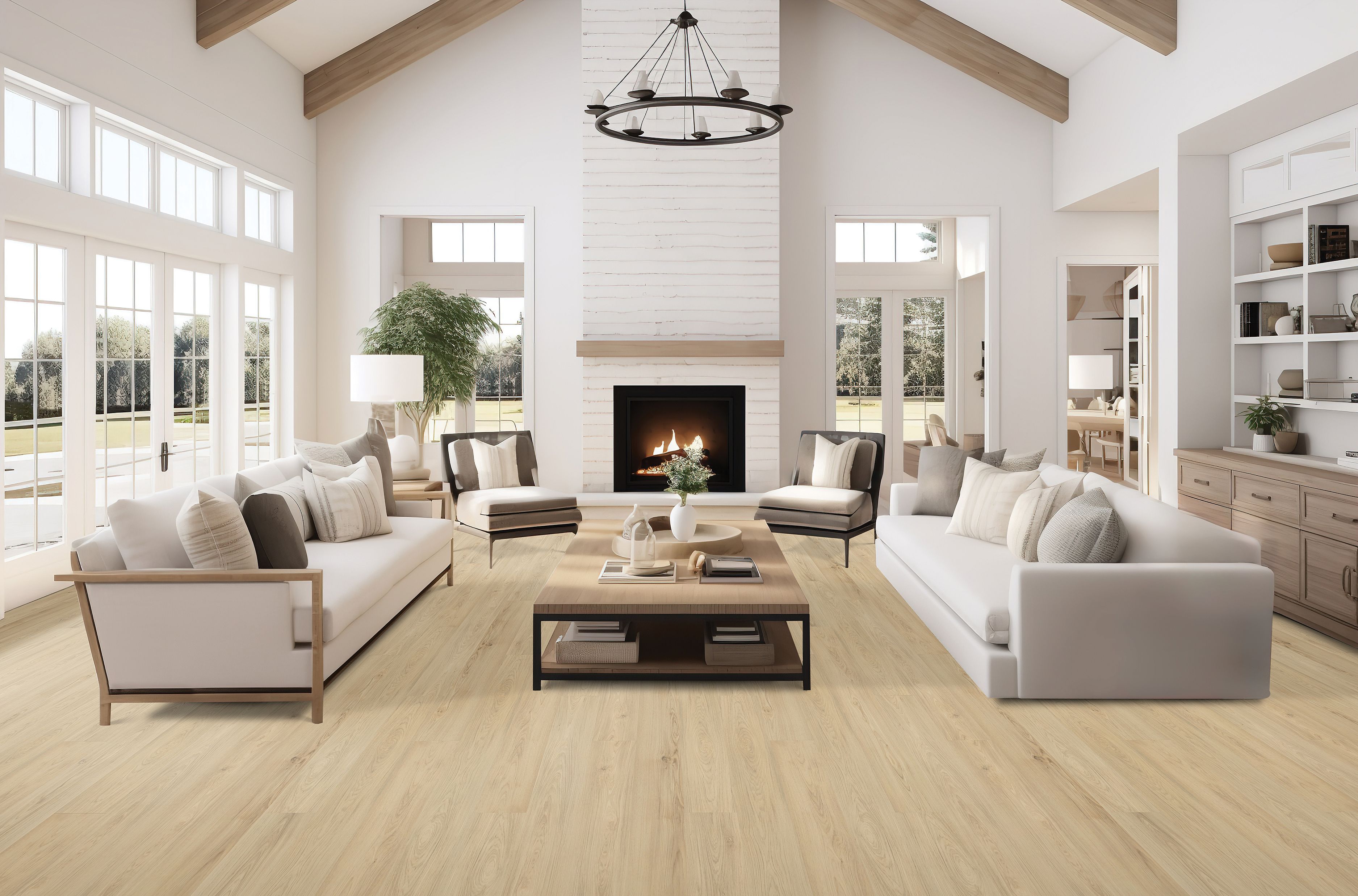 Barker Hollow, Hazel, Resilient / Vinyl | Mohawk Flooring
