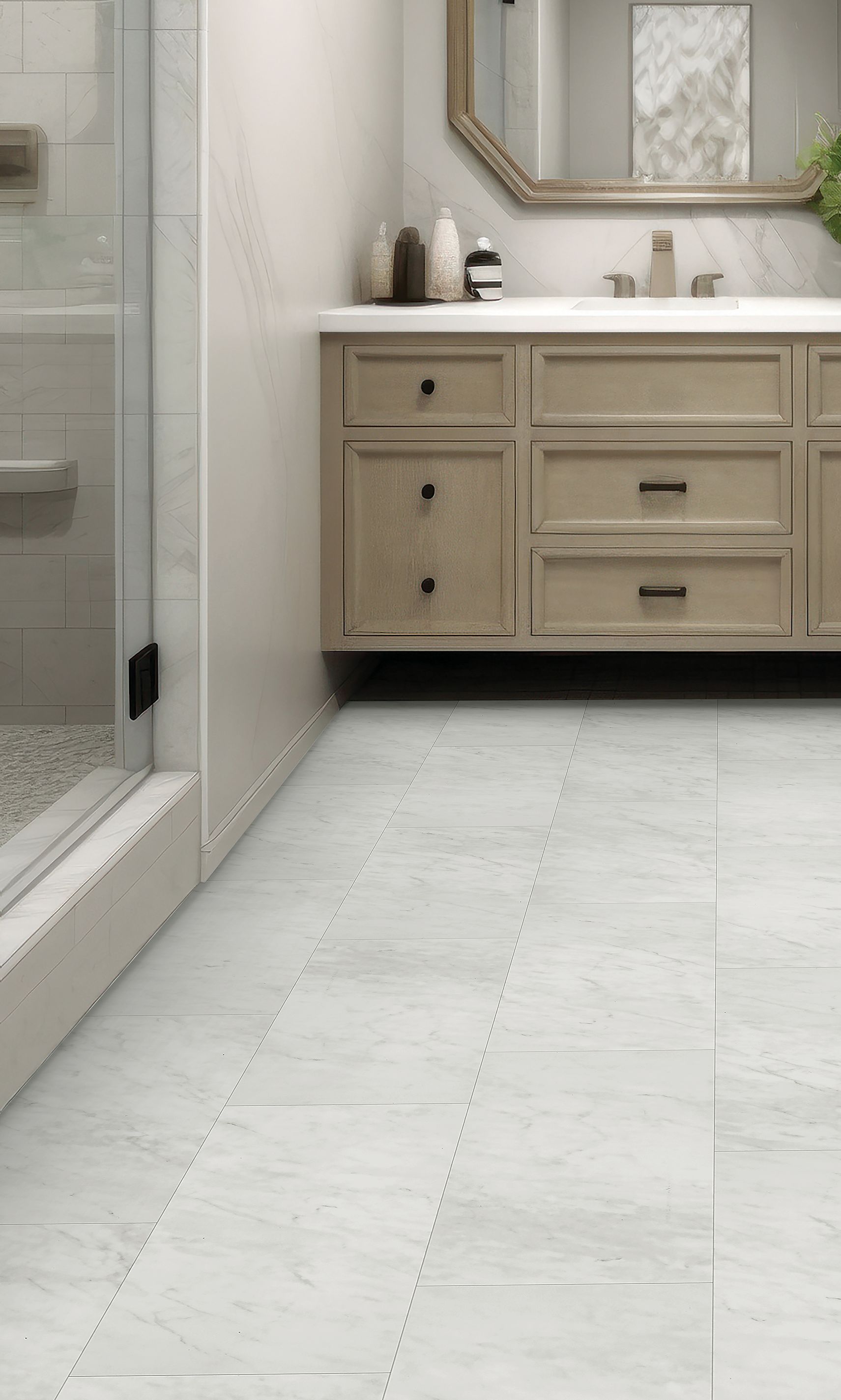 SolidTech Essentials Resilient / Vinyl in Alabaster - Mohawk Flooring