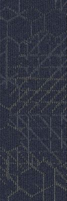Visual Edge - Hidden Dimension - 593 Indigo Ink - Carpet Tile