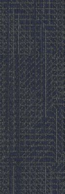 Visual Edge - Hidden Dimension - 593 Indigo Ink - Carpet Tile