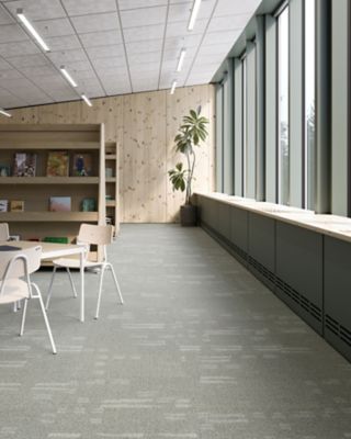 Fractal Findings - discoverD, 827 Snow Dome - Carpet Tile